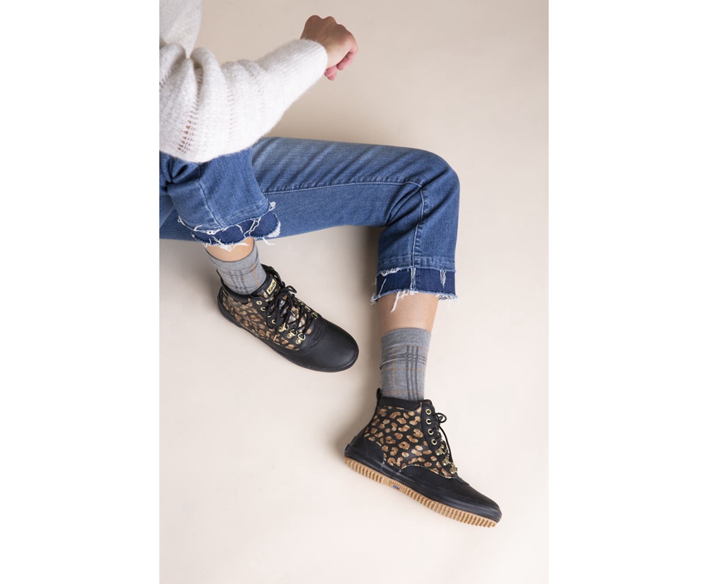 Botas Keds Mujer Leopardo - Scout Ii Water-Resistant Lona W/ Thinsulate™ - 768-KCXLJS